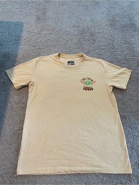 Kids Star Wars Grogu  Logo Tee